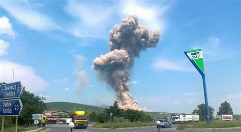 bulgarian ammunition factory explodes